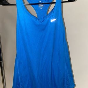 Blue Nike tank